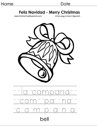 Onlinefreespanish Com Christmas Navidad Paginas Para Colorear Coloring Pages