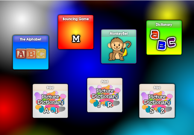 el alfabeto menu