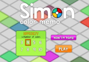 simon says memory game simon says memory game